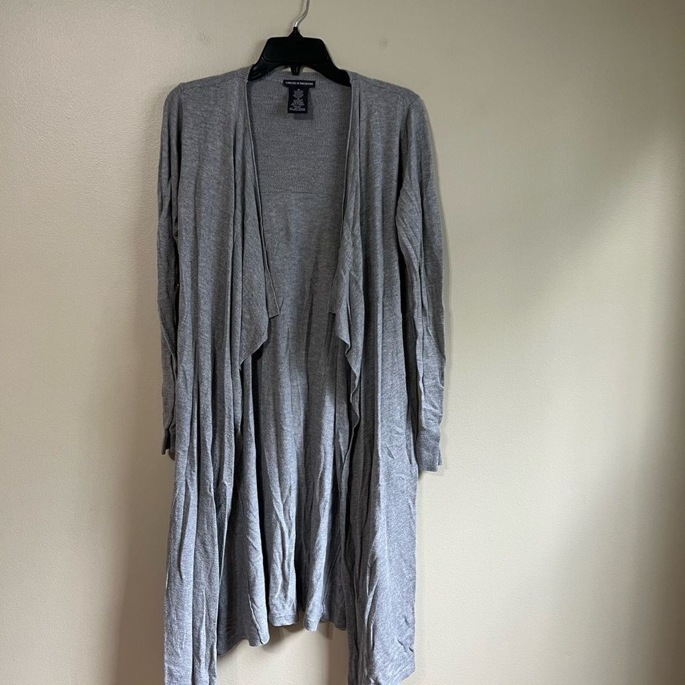 Chelsea and Theodore long cardigan M